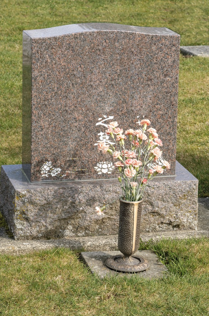 Grave with Flowers